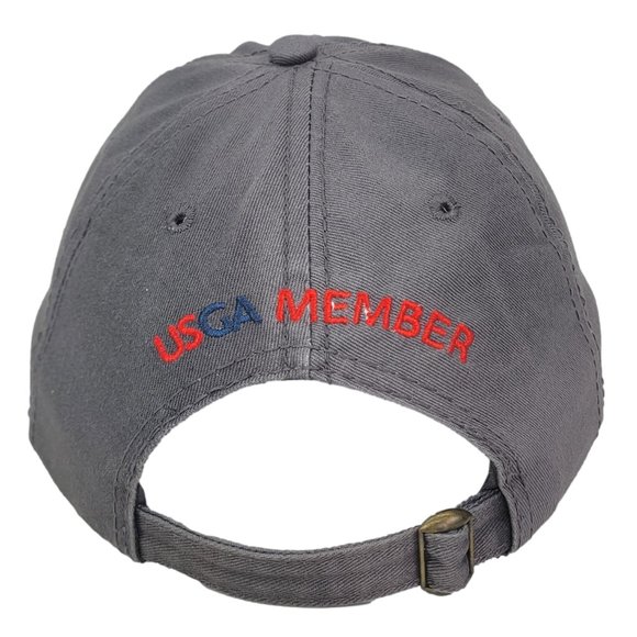 Torrey Pines US Open Golf Tournament USGA Member Golf Cap Slouch Dad‎ Hat Gray - Picture 4 of 7